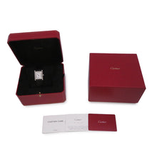 将图像加载到图库查看器中,CARTIER tank mast LM H33.7mm×W25.5mm Stainless Steel Leather Silver DialWSTA0059