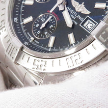 将图像加载到图库查看器中,BREITLING Avenger 2 W43mm Stainless Steel Black DialA13381