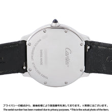 将图像加载到图库查看器中,CARTIER Rondo Mast W36mm Stainless Steel Leather Silver DialWSRN0031