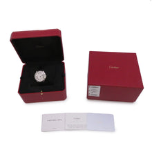 将图像加载到图库查看器中,CARTIER Rondo Mast W36mm Stainless Steel Leather Silver DialWSRN0031