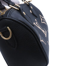 将图像加载到图库查看器中,LOUIS VUITTON Nano Speedy Noir/BeigeM81456 Monogram Empreinte Leather