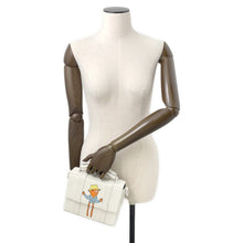 Load image into Gallery viewer, LOUIS VUITTON Flap Soft Trunk Messenger WhiteM57407 Taurillon Leather