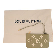 Load image into Gallery viewer, LOUIS VUITTON Neverfull Khaki/CremeM46649 Monogram Empreinte Leather Size MM