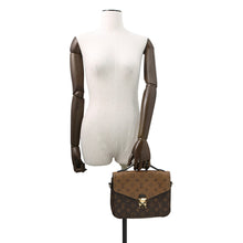 将图像加载到图库查看器中,LOUIS VUITTON Pochette Metis NoirM44876 Monogram Reverse Canvas Size MM