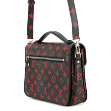 Load image into Gallery viewer, LOUIS VUITTON Pochette Metis Noir/Red/KhakiM41462 Monogram / Anfra Rouge Size MM