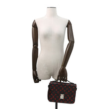 Load image into Gallery viewer, LOUIS VUITTON Pochette Metis Noir/Red/KhakiM41462 Monogram / Anfra Rouge Size MM