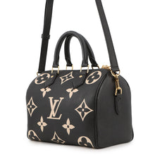Load image into Gallery viewer, LOUIS VUITTON Speedy Bandouliere RedM58947 Bicolor Monogram Empreinte Leather Size 25