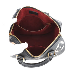 Load image into Gallery viewer, LOUIS VUITTON Speedy Bandouliere RedM58947 Bicolor Monogram Empreinte Leather Size 25