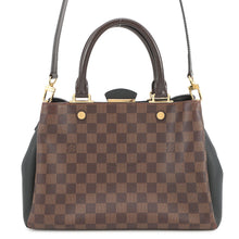 Load image into Gallery viewer, LOUIS VUITTON Brittany NoirN41673 Damier Ebene Canvas Taurillon Leather