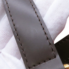 将图像加载到图库查看器中,LOUIS VUITTON Hampstead RedN51205 Damier Ebene Canvas Size PM