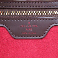 将图像加载到图库查看器中,LOUIS VUITTON Hampstead RedN51205 Damier Ebene Canvas Size PM