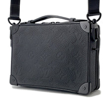 将图像加载到图库查看器中,LOUIS VUITTON Handle ・ Soft Trunk NoirM59163 Monogram Taurillon Leather