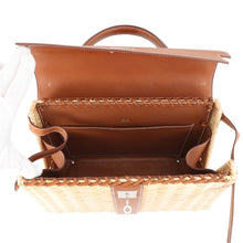 Load image into Gallery viewer, HERMES Kelly Picnic Natural/Fauve Rattan Barenia Leather Size 35