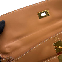 将图像加载到图库查看器中,HERMES Kelly Retourne Natural Chamonix Leather Size 32