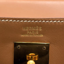 将图像加载到图库查看器中,HERMES Kelly Retourne Natural Chamonix Leather Size 32