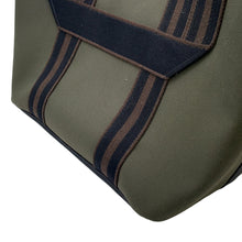 将图像加载到图库查看器中,HERMES Pur Sangle Vert Bronze/Black/Ebene Toile Military Taurillon Clemence Sangle Woolly