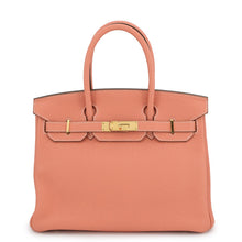 将图像加载到图库查看器中,HERMES Birkin Crevette Taurillon Clemence Size 30