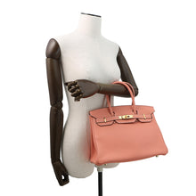 将图像加载到图库查看器中,HERMES Birkin Crevette Taurillon Clemence Size 30
