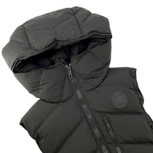 将图像加载到图库查看器中,HERMES Sellier Patch Sleeveless Down Size 36 Black Polyester100%