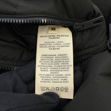 Load image into Gallery viewer, HERMES Sellier Patch Sleeveless Down Size 36 Black Polyester100%