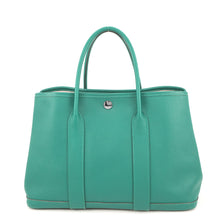 将图像加载到图库查看器中,HERMES Garden Party Vert Jade Epsom Size TPM
