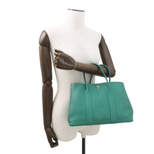 将图像加载到图库查看器中,HERMES Garden Party Vert Jade Epsom Size TPM