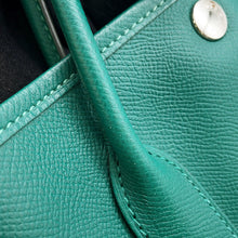 将图像加载到图库查看器中,HERMES Garden Party Vert Jade Epsom Size TPM
