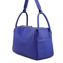 Load image into Gallery viewer, HERMES Lindy Blue Electric Taurillon Clemence Size 30