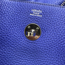 Load image into Gallery viewer, HERMES Lindy Blue Electric Taurillon Clemence Size 30
