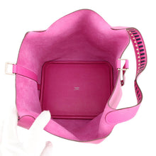 Load image into Gallery viewer, HERMES Picotin Lock Tresage de Cuir Magnolia/Blue Saphir/Craie Epsom Size MM