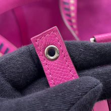 Load image into Gallery viewer, HERMES Picotin Lock Tresage de Cuir Magnolia/Blue Saphir/Craie Epsom Size MM