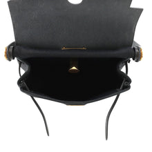 Load image into Gallery viewer, HERMES Herbag zip Black Toile Military Vache Hunter Leather Size Mini