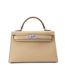 Load image into Gallery viewer, HERMES Mini Kelly 2 Poussiere Epsom