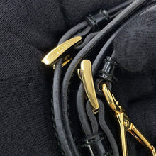 Load image into Gallery viewer, PRADA Re-Nylon Duet Bucket 2-way Bag Black1BH038 Nylon Patent Leather