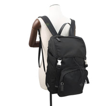 Load image into Gallery viewer, PRADA Backpack Black2VZ135 Nylon