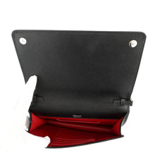 将图像加载到图库查看器中,PRADA Mini Bag Chain Shoulder Bag Black1BP018 Saffiano LeatherLeather