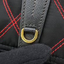 将图像加载到图库查看器中,PRADA Tote Bag Black1BG085 Nylon Saffiano LeatherLeather