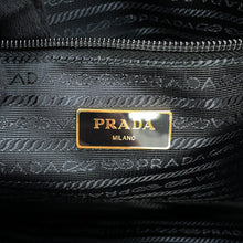 将图像加载到图库查看器中,PRADA Tote Bag Black1BG085 Nylon Saffiano LeatherLeather