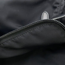 将图像加载到图库查看器中,PRADA Studded Shoulder Bag Black/White1BD118 Nylon Leather