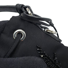 将图像加载到图库查看器中,PRADA Re-Nylon Drawstring BagBag Black1BE067 Nylon Leather Beads