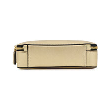 将图像加载到图库查看器中,PRADA Triangle Logo Brique Shoulder Bag Gold2VH070 Saffiano LeatherLeather