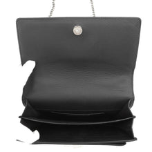 将图像加载到图库查看器中,SAINT LAURENT PARIS Sunset Chain Bag Black442906 Leather Size Medium