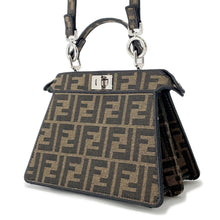 将图像加载到图库查看器中,FENDI Peekaboo I See You Pokémon Collaboration Dratini Brown8BN335 Canvas Size Petit