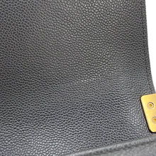 将图像加载到图库查看器中,CHANEL Boy Chanel Shoulder Bag GrayAS3350 Caviar Leather