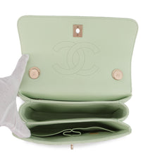 将图像加载到图库查看器中,CHANEL Trendy CC 2way Bag Light GreenA92236 Lambskin