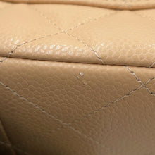将图像加载到图库查看器中,CHANEL Matelasse ChainShoulder Bag BeigeA58600 Caviar Leather Size 30