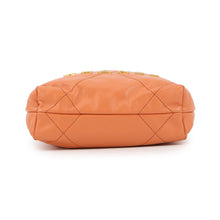 将图像加载到图库查看器中,CHANEL 22 Chain Bag OrangeAS3980 Lambskin Size Mini