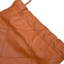 将图像加载到图库查看器中,CHANEL 22 Chain Bag OrangeAS3980 Lambskin Size Mini