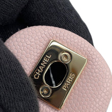 将图像加载到图库查看器中,CHANEL Top handle 2wayBag PinkAP4568 Caviar Leather