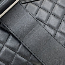 将图像加载到图库查看器中,CHANEL Boy Chanel ChainShoulder BlackA67086 Lambskin Size 25